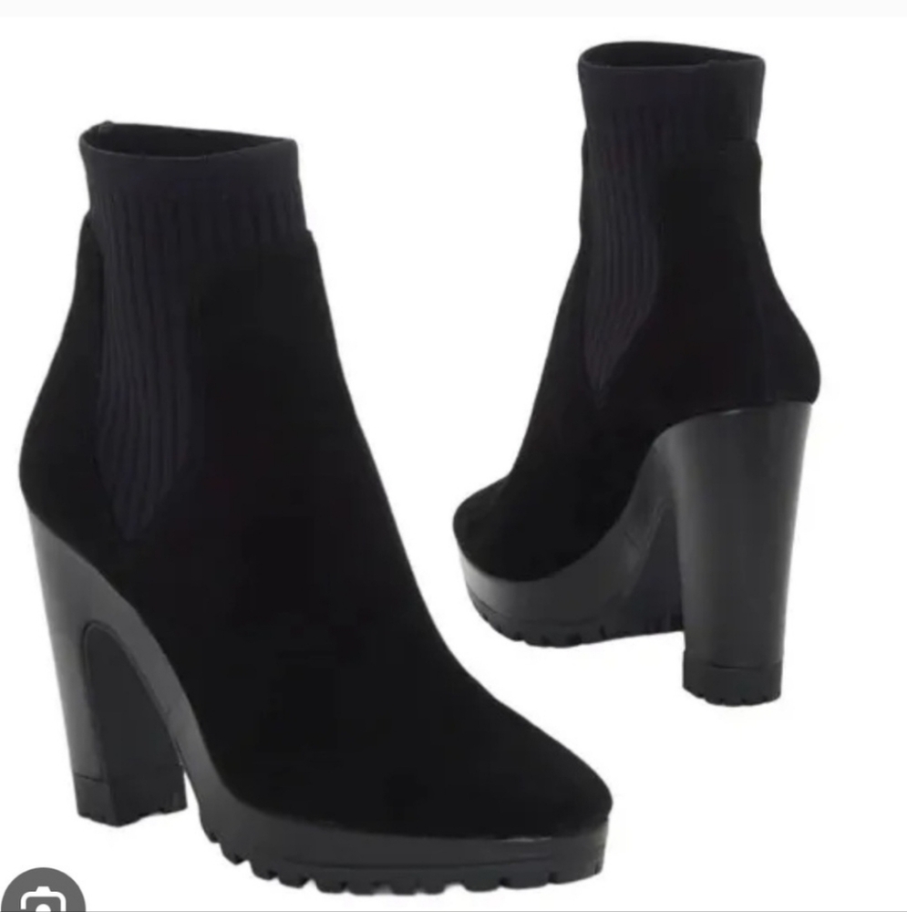 Rebecca Minkoff Janine Platform Bootie Black